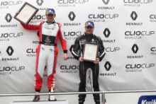 Podium Max Coates - Team Hard - Clio Cup  Brett Lidsey - M.R.M. Clio Cup