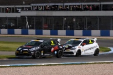 Ashley Sutton (GBR) Team BMR Restart with Pyro Renault Clio Cup