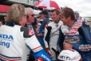 Silverstone Classic 2016, 29th-31st July, 2016,Silverstone Circuit, Northants, England. Wayne Gardner, Steve Soper, Troy Corser, Didier de RadiguesCopyright Free for editorial use onlyMandatory credit – Jakob Ebrey Photography