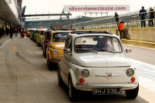 Silverstone Classic Media Day 2017,
Silverstone Circuit, Northants, England. 23rd March 2017.
Abarth 500 Owners.
Copyright Free for editorial use.