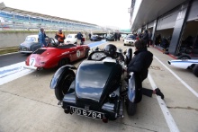 Silverstone Classic Media Day 2017,
Silverstone Circuit, Northants, England. 23rd March 2017.
Silverstone classic pits.
Copyright Free for editorial use.
