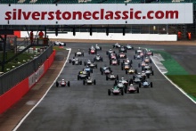 Silverstone Classic 28-30 July 2017 At the Home of British Motorsport Race StartFree for editorial use only Photo credit – JEP
