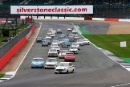 Silverstone Classic 28-30 July 2017 At the Home of British Motorsport Race Start, SOPER Steve, Ford Lotus Cortina leads.Free for editorial use only Photo credit – JEP