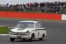 Silverstone Classic 28-30 July 2017At the Home of British MotorsportJohn Fitzpatrick U2TCHAZELL Mark, STRETTON Martin, Ford Consul Cortina LotusFree for editorial use onlyPhoto credit –  JEP