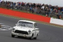 Silverstone Classic 28-30 July 2017At the Home of British MotorsportJohn Fitzpatrick U2TCPINK Nick, MANSELL Kevin, Ford Lotus CortinaFree for editorial use onlyPhoto credit –  JEP