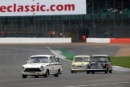 Silverstone Classic 28-30 July 2017At the Home of British MotorsportJohn Fitzpatrick U2TCPINK Nick, MANSELL Kevin, Ford Lotus CortinaFree for editorial use onlyPhoto credit –  JEP