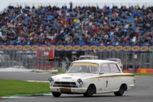 Silverstone Classic 28-30 July 2017At the Home of British MotorsportJohn Fitzpatrick U2TCSOPER Steve, Ford Lotus CortinaFree for editorial use onlyPhoto credit –  JEP