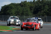 Silverstone Classic 
28-30 July 2017
At the Home of British Motorsport
RAC Tourist Trophy for Pre 63 GT
SCHILDT Anders, LOCKIE Calum, Austin Healey 3000
Free for editorial use only
Photo credit –  JEP
