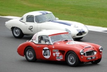 Silverstone Classic 
28-30 July 2017
At the Home of British Motorsport
RAC Tourist Trophy for Pre 63 GT
HARRIS Crispin, WILMOTH James, Austin Healey
Free for editorial use only
Photo credit –  JEP
