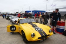 Silverstone Classic 
28-30 July 2017
At the Home of British Motorsport
Gallet Trophy for Pre66 GT
THOMPSON Peter, HALES Mark, TVR Griffith
Free for editorial use only
Photo credit –  JEP

