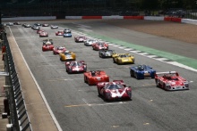 Silverstone Classic 
28-30 July 2017
At the Home of British Motorsport
FIA Masters Sportscars
Start of the race
Free for editorial use only
Photo credit –  JEP
