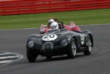 Silverstone Classic 
28-30 July 2017
At the Home of British Motorsport
Stirling Moss pre 61 Sports cars 
BENNETT Phil, COYNE Dave, Lister Jaguar Knobbly
Free for editorial use only
Photo credit –  JEP

