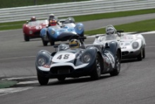 Silverstone Classic 
28-30 July 2017
At the Home of British Motorsport
Stirling Moss pre 61 Sports cars 
THOMAS Sam, TURKINGTON Colin, Lister Knobbly
Free for editorial use only
Photo credit –  JEP
