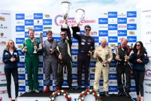 Silverstone Classic 
28-30 July 2017
At the Home of British Motorsport
Stirling Moss pre 61 Sports cars 
Podium
Free for editorial use only
Photo credit –  JEP
