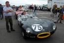 Silverstone Classic 28-30 July 2017At the Home of British MotorsportRAC Woodcote TRophy for Pre 56 SportscarsMAHAPATRA Timothy,  STANLEY Harvey,  Jaguar D-TypeFree for editorial use onlyPhoto credit –  JEP