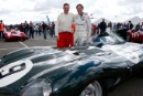 Silverstone Classic 28-30 July 2017At the Home of British MotorsportStirling Moss pre 61 Sports cars EASTICK Benjamin, JONES Karl, Jaguar D-typeFree for editorial use onlyPhoto credit –  JEP