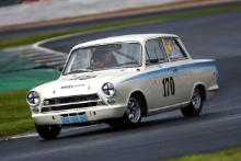 Silverstone Classic (20-21 July 2018) Preview Day, 
2 May 2018, At the Home of British Motorsport.
Ford Lotus Cortina 
Free for editorial use only. Photo credit - JEP