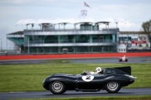 Silverstone Classic (20-21 July 2018) Preview Day, 
2 May 2018, At the Home of British Motorsport.
Jaguar D-Type 
Free for editorial use only. Photo credit - JEP