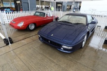 Silverstone Classic (20-21 July 2018) Preview Day, 
2 May 2018, At the Home of British Motorsport.
Ferrari on display 
Free for editorial use only. Photo credit - JEP