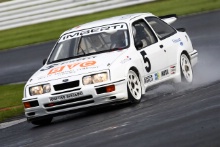 Silverstone Classic (20-21 July 2018) Preview Day, 
2 May 2018, At the Home of British Motorsport.
Ford Sierra RS 500 
Free for editorial use only. Photo credit - JEP