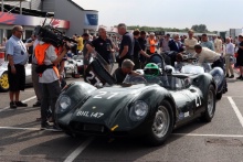 Silverstone Classic 20-22 July 2018At the Home of British MotorsportStefan Ziegler, Lister Jaguar KnobblyFree for editorial use onlyPhoto credit – JEP