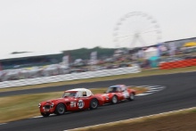 Silverstone Classic 
20-22 July 2018
At the Home of British Motorsport
207 Crispin Harris/James Wilmoth, Austin Healey 3000 Mk1
Free for editorial use only
Photo credit – JEP
