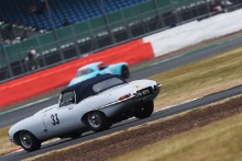 Silverstone Classic 
20-22 July 2018
At the Home of British Motorsport
33 Ben Cussons/Jeremy Vaughan, Jaguar E-type
Free for editorial use only
Photo credit – JEP