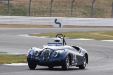 Silverstone Classic 
20-22 July 2018
At the Home of British Motorsport
24 Steve Ward/Josh Ward, Jaguar XK120 Ecurie Ecosse
Free for editorial use only
Photo credit – JEP
