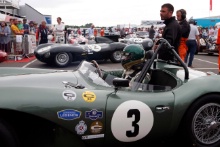 Silverstone Classic 
20-22 July 2018
At the Home of British Motorsport
3 Wolfgang Friedrichs/Simon Hadfield, Aston Martin DB3S
Free for editorial use only
Photo credit – JEP