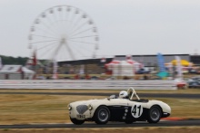 Silverstone Classic 
20-22 July 2018
At the Home of British Motorsport
41 Nick Brayshaw/Sam Tordoff, Austin-Healey 100M
Free for editorial use only
Photo credit – JEP