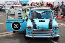 Silverstone Classic 
20-22 July 2018
At the Home of British Motorsport
20 Endaf Owens, Austin Mini Cooper S
Free for editorial use only
Photo credit – JEP