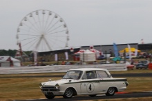 Silverstone Classic 
20-22 July 2018
At the Home of British Motorsport
Attard/Jackson 	Ford Lotus Cortina
Free for editorial use only
Photo credit – JEP