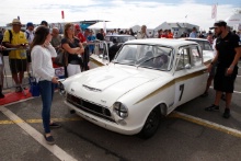 Silverstone Classic 
20-22 July 2018
At the Home of British Motorsport
7 Steve Soper, Ford Lotus Cortina
Free for editorial use only
Photo credit – JEP