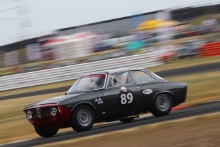 Silverstone Classic 
20-22 July 2018
At the Home of British Motorsport
89Andrew Banks/Maxim Banks, Alfa Romeo Giulia Sprint GTA
Free for editorial use only
Photo credit – JEP