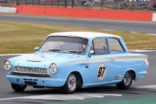 Silverstone Classic 
20-22 July 2018
At the Home of British Motorsport
Mark Sumpter, Ford Lotus Cortina 
Free for editorial use only
Photo credit – JEP