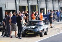 Silverstone Classic 
20-22 July 2018
At the Home of British Motorsport
21 Graeme Dodd/James Dodd, Jaguar E-Type	
Free for editorial use only
Photo credit – JEP