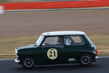 Silverstone Classic 
20-22 July 2018
At the Home of British Motorsport
21 Dave Edgecombe, Austin Mini Cooper S
Free for editorial use only
Photo credit – JEP