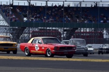 Silverstone Classic 
20-22 July 2018
At the Home of British Motorsport
35 Mark Burton, Ford Mustang
Free for editorial use only
Photo credit – JEP