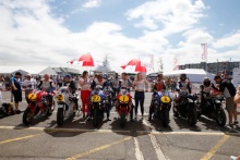 Silverstone Classic 20-22 July 2018At the Home of British MotorsportWorld GP Bike Legends Free for editorial use onlyPhoto credit – JEP