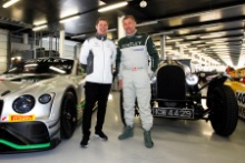 Silverstone Classic (27-29 July 2019) Preview Day,
10th April 2019, At the Home of British Motorsport.
Bentley, Guy Smith and Tom Kristensen 
Free for editorial use only. Photo credit - JEP