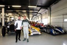 Silverstone Classic (27-29 July 2019) Preview Day,
10th April 2019, At the Home of British Motorsport.
Le Mans, Guy Smith and Tom Kristensen 
Free for editorial use only. Photo credit - JEP