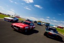 Silverstone Classic (27-29 July 2019) Preview Day,
10th April 2019, At the Home of British Motorsport.
Ford Capri 50th Anniversary tracking
Free for editorial use only. Photo credit - JEP