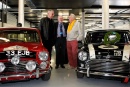 Silverstone Classic (27-29 July 2019) Preview Day,. 10th April 2019, At the Home of British Motorsport. Steve Neal, Paddy Hopkirk and John Rhodes . Free for editorial use only. Photo credit - JEP