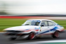 Silverstone Classic (27-29 July 2019) Preview Day,
10th April 2019, At the Home of British Motorsport.
Ford Capri.
Free for editorial use only. Photo credit – JEP