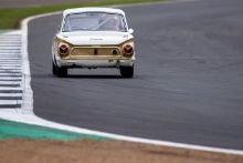 Silverstone Classic (27-29 July 2019) Preview Day,
10th April 2019, At the Home of British Motorsport.
Ford Cortina.
Free for editorial use only. Photo credit – JEP