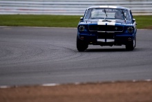 Silverstone Classic (27-29 July 2019) Preview Day,
10th April 2019, At the Home of British Motorsport.
Ford Mustang.
Free for editorial use only. Photo credit – JEP