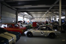 Silverstone Classic 2019
Garage Atmosphere
At the Home of British Motorsport. 26-28 July 2019
Free for editorial use only 
Photo credit – JEP
