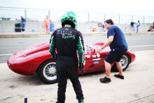 Silverstone Classic 2019
15 WILSON Richard, GB, STRETTON Martin, GB, Maserati 250S
At the Home of British Motorsport. 26-28 July 2019
Free for editorial use only 
Photo credit – JEP