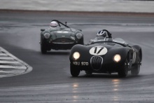 Silverstone Classic 2019
17 WAKEMAN Frederic, GB, BLAKENEY-EDWARDS Patrick, GB, Jaguar C-type
At the Home of British Motorsport. 26-28 July 2019
Free for editorial use only 
Photo credit – JEP