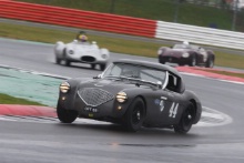 Silverstone Classic 2019
44 THORNE Mike, GB, BENNETT-BAGGS Sarah, GB, Austin-Healey 100/4
At the Home of British Motorsport. 26-28 July 2019
Free for editorial use only 
Photo credit – JEP